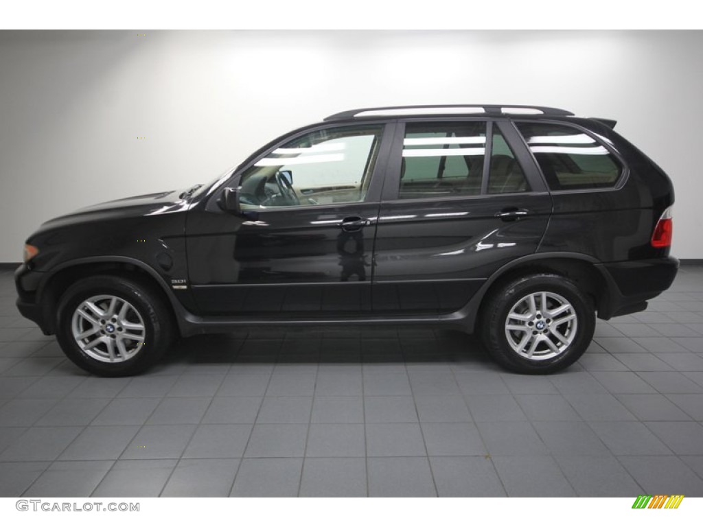 Jet Black 2004 BMW X5 3.0i Exterior Photo #76920273