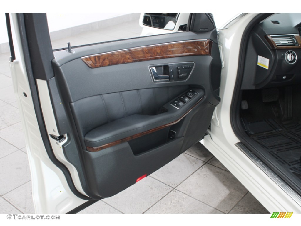 2011 E 350 4Matic Sedan - Arctic White / Black photo #16