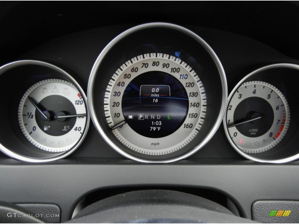2013 Mercedes-Benz C 250 Coupe Gauges Photo #76920308