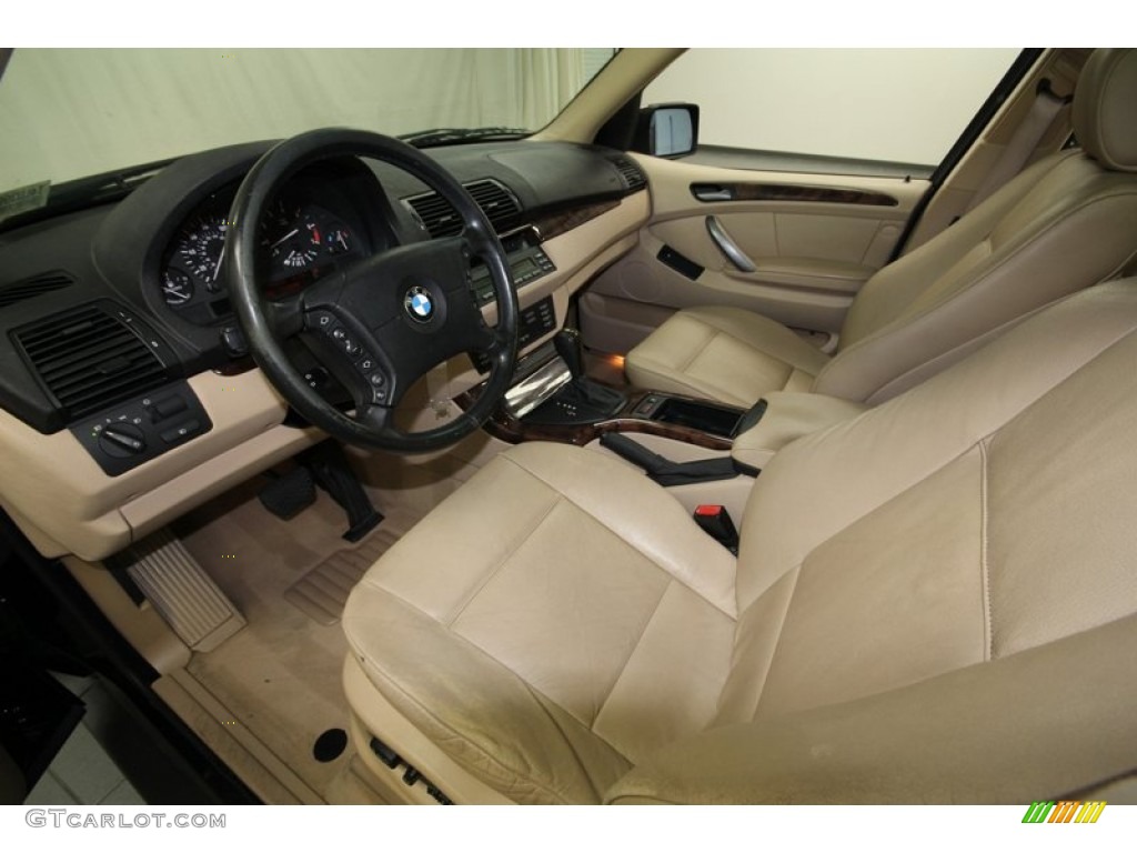 Beige Interior 2004 BMW X5 3.0i Photo #76920450