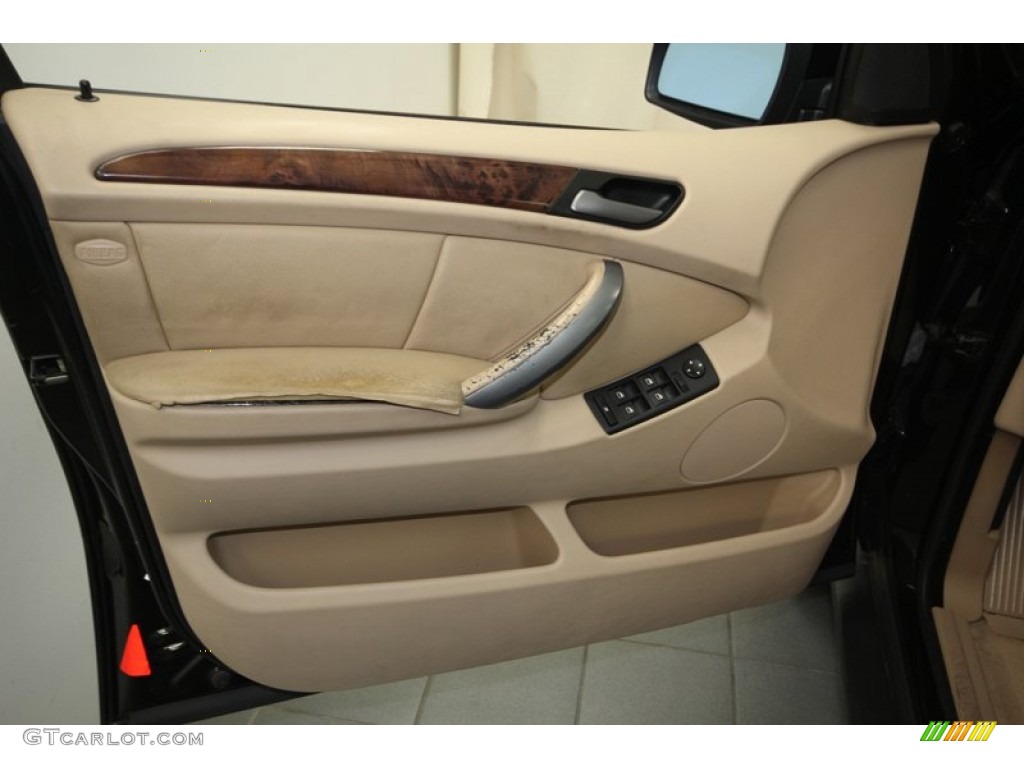 2004 BMW X5 3.0i Beige Door Panel Photo #76920489
