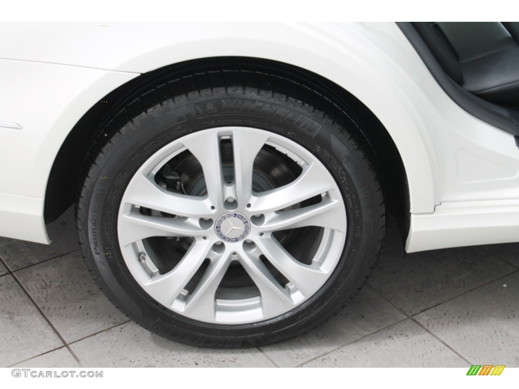 2011 E 350 4Matic Sedan - Arctic White / Black photo #30