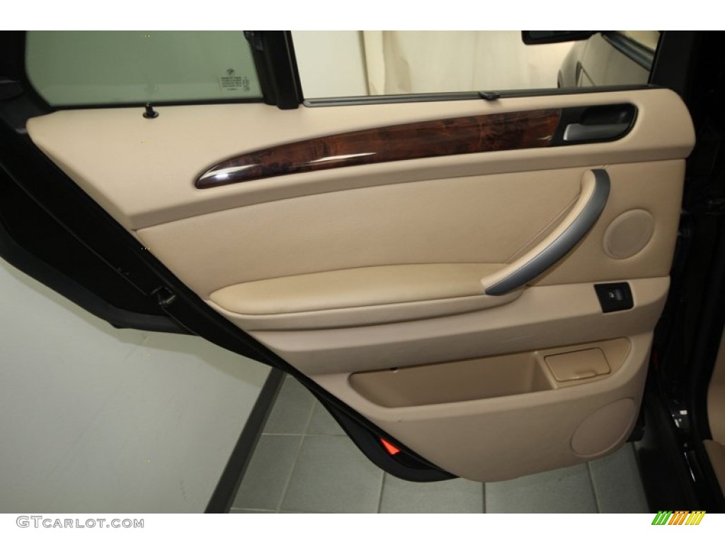 2004 BMW X5 3.0i Beige Door Panel Photo #76920675