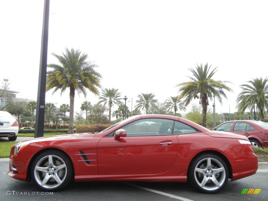Mars Red 2013 Mercedes-Benz SL 550 Roadster Exterior Photo #76920909