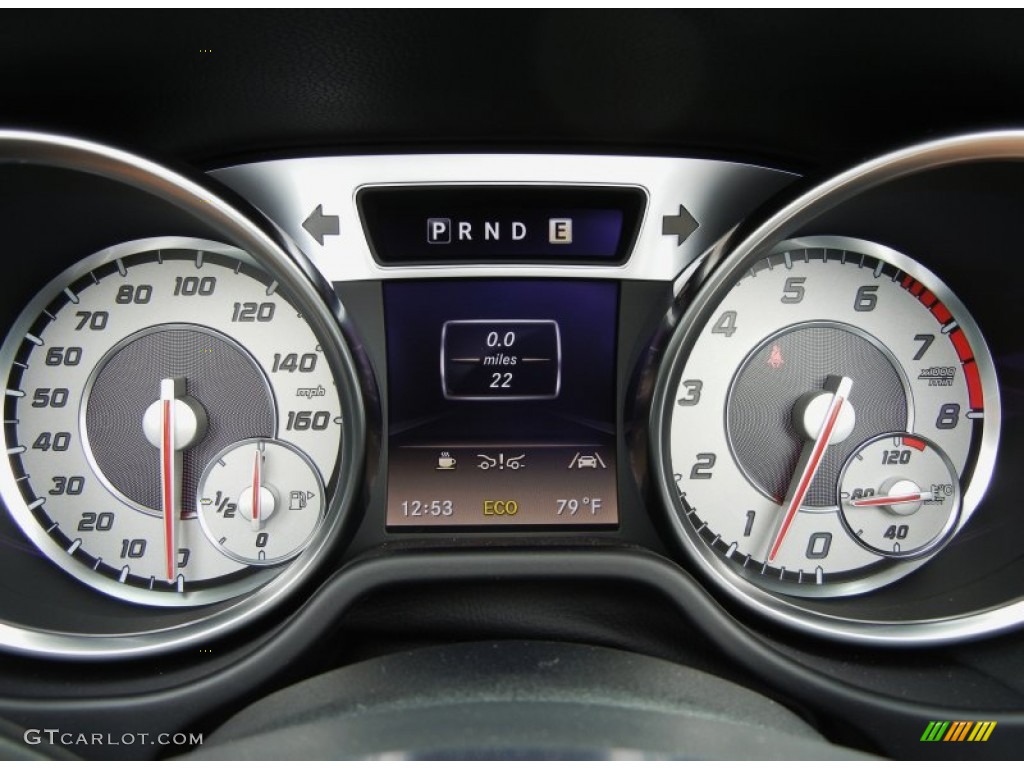 2013 Mercedes-Benz SL 550 Roadster Gauges Photo #76921041
