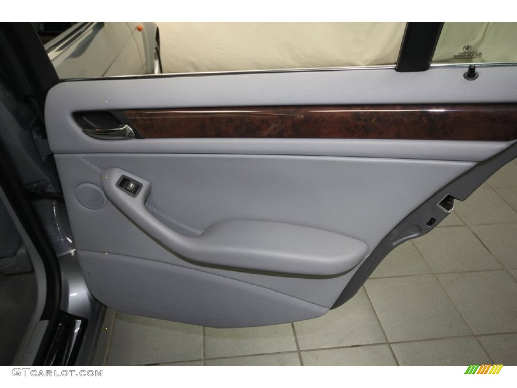 2004 3 Series 330i Sedan - Silver Grey Metallic / Grey photo #29