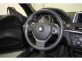 Black Nappa Leather Steering Wheel Photo for 2012 BMW 6 Series #76922664