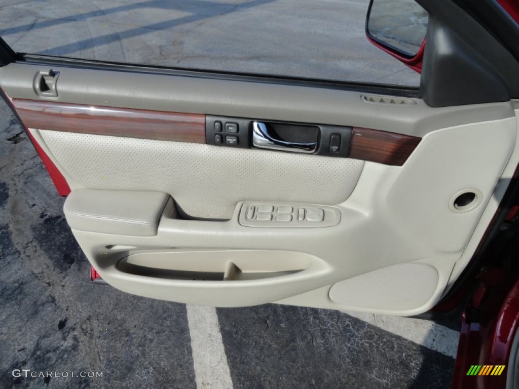 2000 Seville STS - Crimson Pearl / Oatmeal photo #13