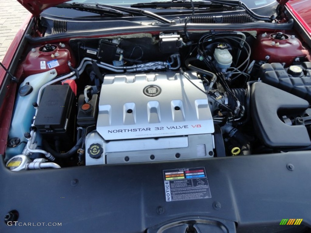 2000 Seville STS - Crimson Pearl / Oatmeal photo #16