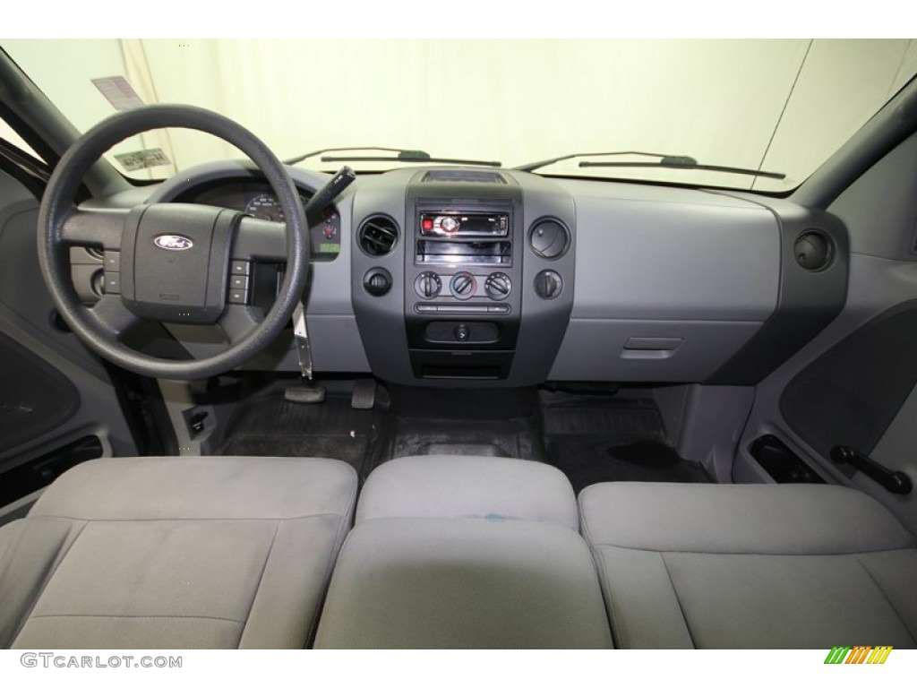 2005 F150 STX SuperCab - Dark Stone Metallic / Medium Flint Grey photo #4