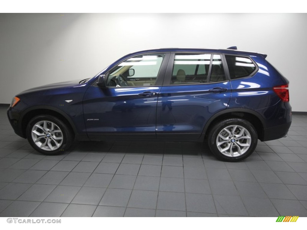 Deep Sea Blue Metallic 2012 BMW X3 xDrive 35i Exterior Photo #76924143