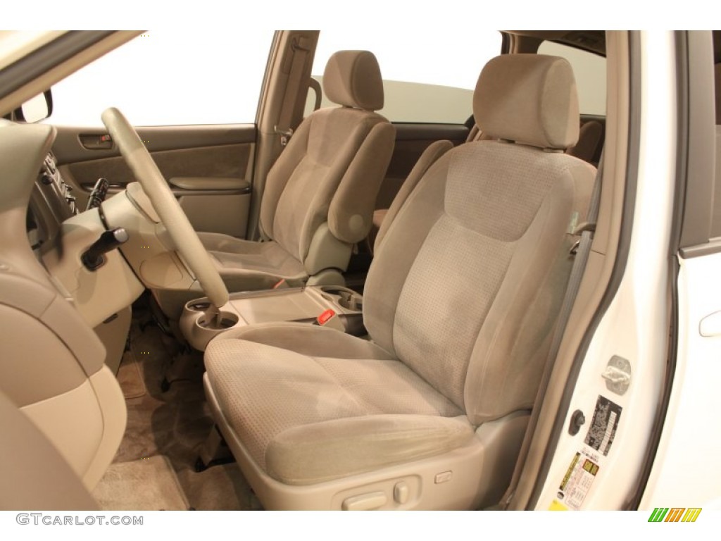 Fawn Interior 2008 Toyota Sienna LE Photo #76924172