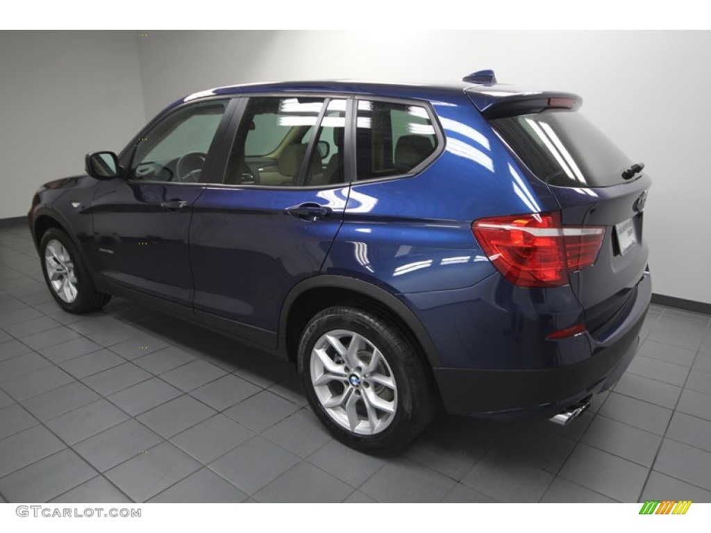 Deep Sea Blue Metallic 2012 BMW X3 xDrive 35i Exterior Photo #76924185