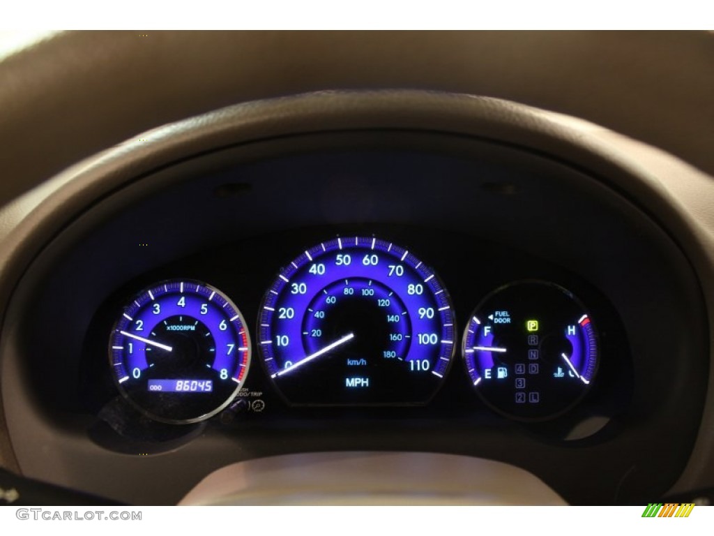 2008 Toyota Sienna LE Gauges Photo #76924191