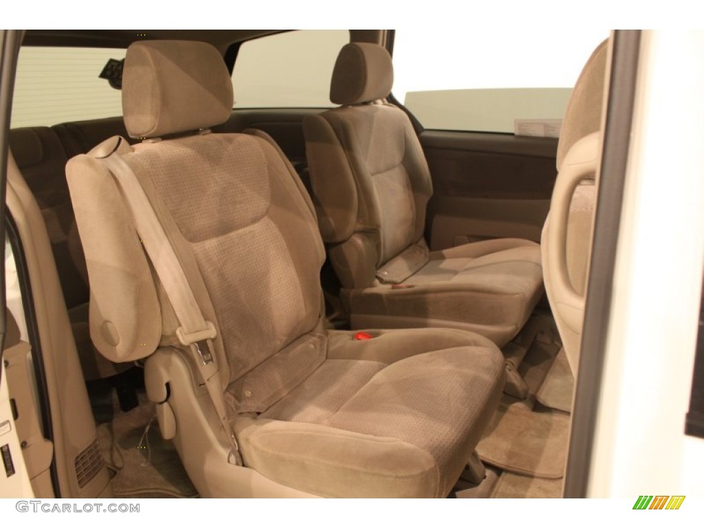 Fawn Interior 2008 Toyota Sienna LE Photo #76924251