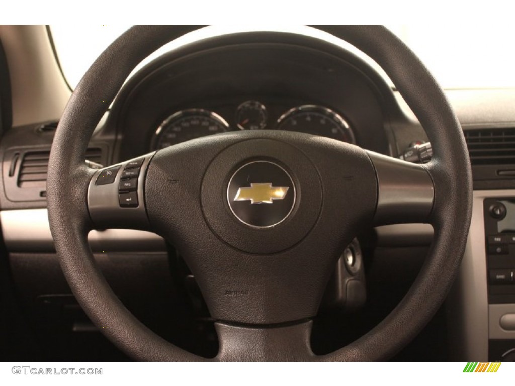 2010 Chevrolet Cobalt LT Sedan Ebony Steering Wheel Photo #76924531
