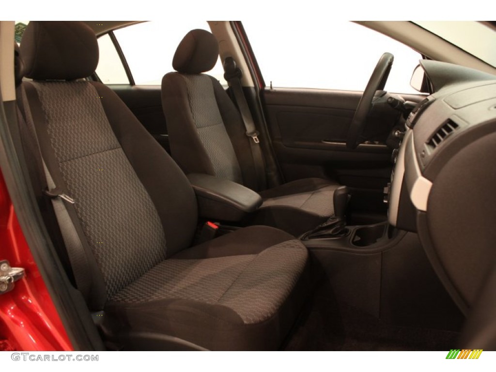 Ebony Interior 2010 Chevrolet Cobalt LT Sedan Photo #76924584