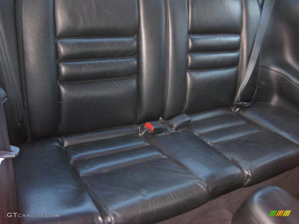 Black Interior 1998 Ford Mustang SVT Cobra Coupe Photo #76924986