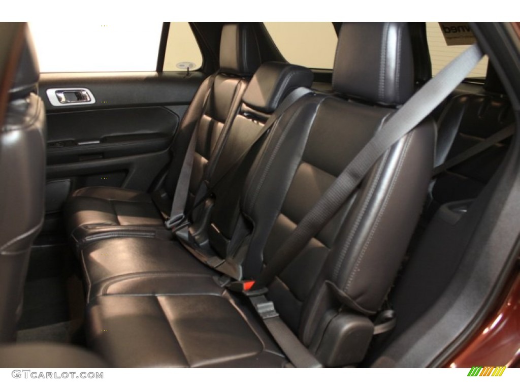 2012 Explorer Limited 4WD - Cinnamon Metallic / Charcoal Black photo #39