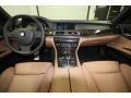 Saddle/Black Nappa Leather Dashboard Photo for 2010 BMW 7 Series #76925215