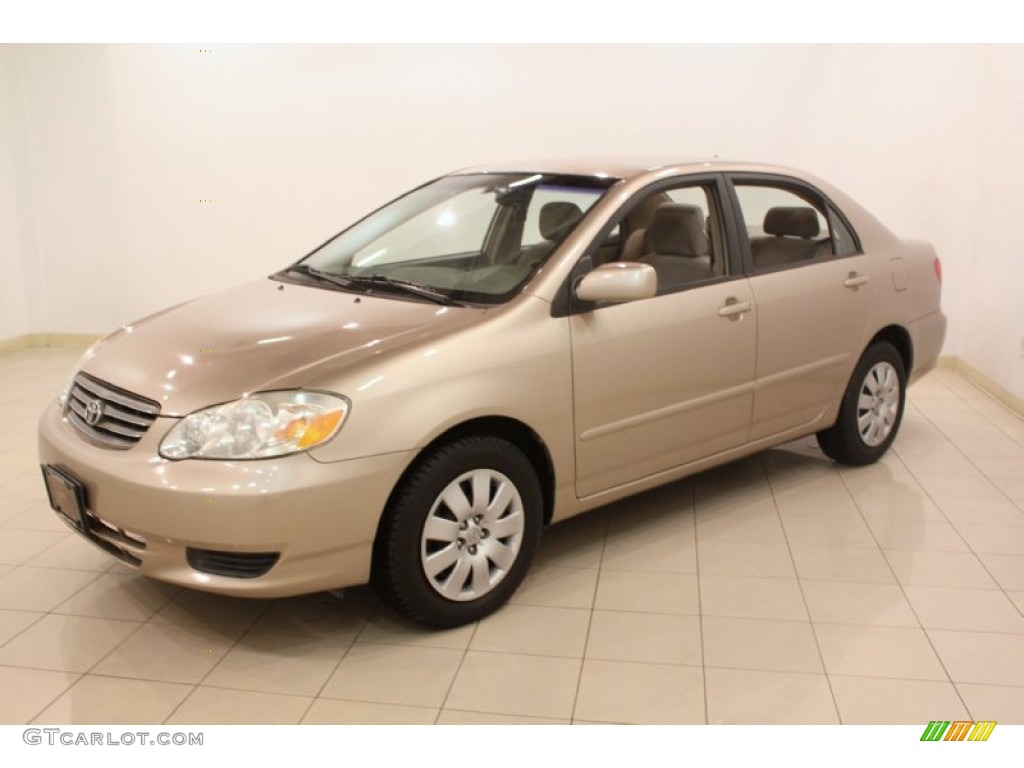 Desert Sand Mica 2004 Toyota Corolla CE Exterior Photo #76925271