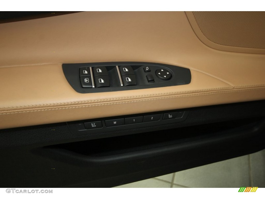 2010 7 Series 750i xDrive Sedan - Carbon Black Metallic / Saddle/Black Nappa Leather photo #11