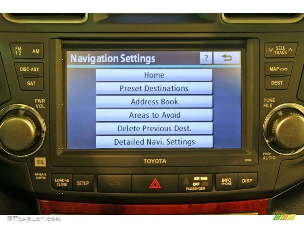 2012 Highlander Limited 4WD - Magnetic Gray Metallic / Black photo #19