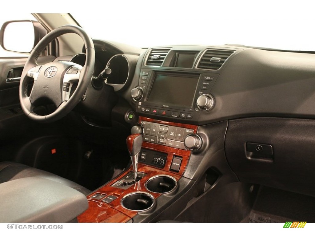 2012 Highlander Limited 4WD - Magnetic Gray Metallic / Black photo #25