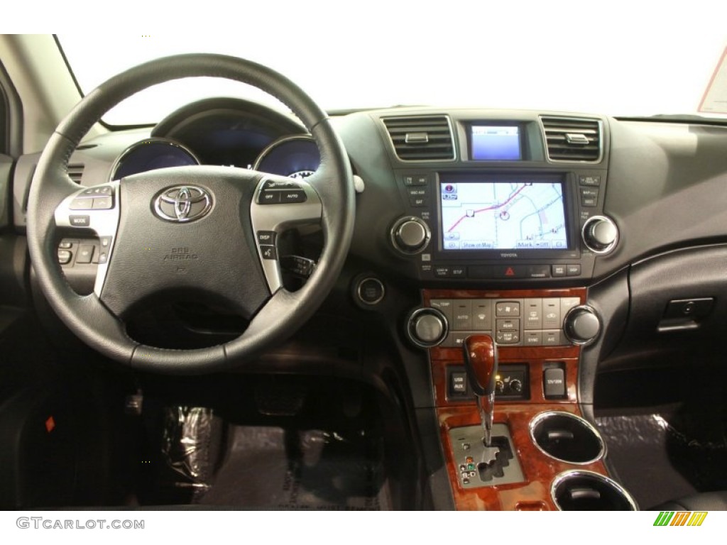 2012 Highlander Limited 4WD - Magnetic Gray Metallic / Black photo #31