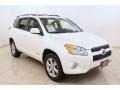 2010 Blizzard White Pearl Toyota RAV4 Limited 4WD  photo #1