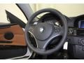 Saddle Brown Dakota Leather Steering Wheel Photo for 2010 BMW 3 Series #76926933