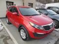 Signal Red 2013 Kia Sportage LX Exterior