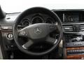 Black 2010 Mercedes-Benz E 350 4Matic Sedan Steering Wheel
