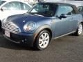 2010 Horizon Blue Metallic Mini Cooper Convertible  photo #1