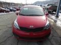 2013 Signal Red Kia Rio LX Sedan  photo #3