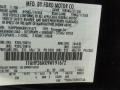 UA: Ebony Black 2009 Ford Focus SES Sedan Color Code