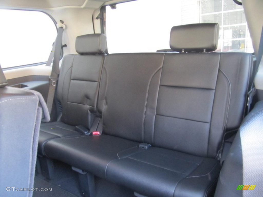 2011 Nissan Armada Platinum 4WD Rear Seat Photos