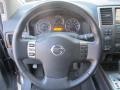 Charcoal 2011 Nissan Armada Platinum 4WD Steering Wheel