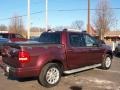 2007 Dark Cherry Metallic Ford Explorer Sport Trac Limited 4x4  photo #3