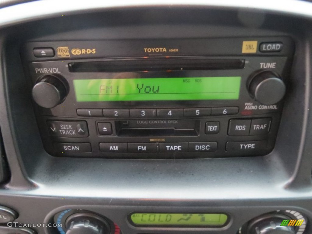 2006 Toyota Sequoia SR5 Audio System Photos
