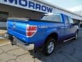 Blue Flame Metallic - F150 XLT SuperCab 4x4 Photo No. 8