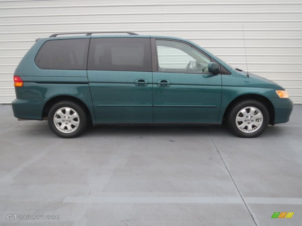 Evergreen Pearl 2003 Honda Odyssey EX Exterior Photo #76932877
