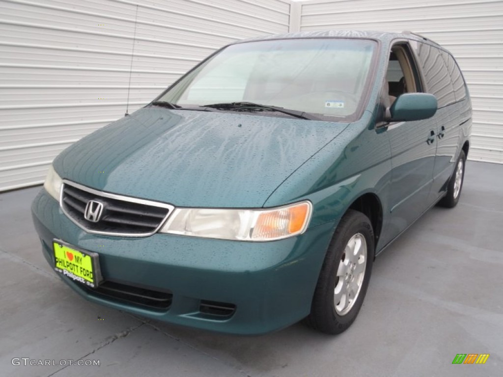 2003 Odyssey EX - Evergreen Pearl / Ivory photo #6