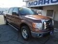 2011 Golden Bronze Metallic Ford F150 XLT SuperCrew 4x4  photo #2