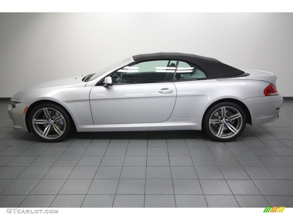 Titanium Silver Metallic 2010 BMW 6 Series 650i Convertible Exterior Photo #76934547