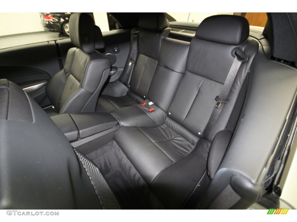 2010 BMW 6 Series 650i Convertible Rear Seat Photo #76935017