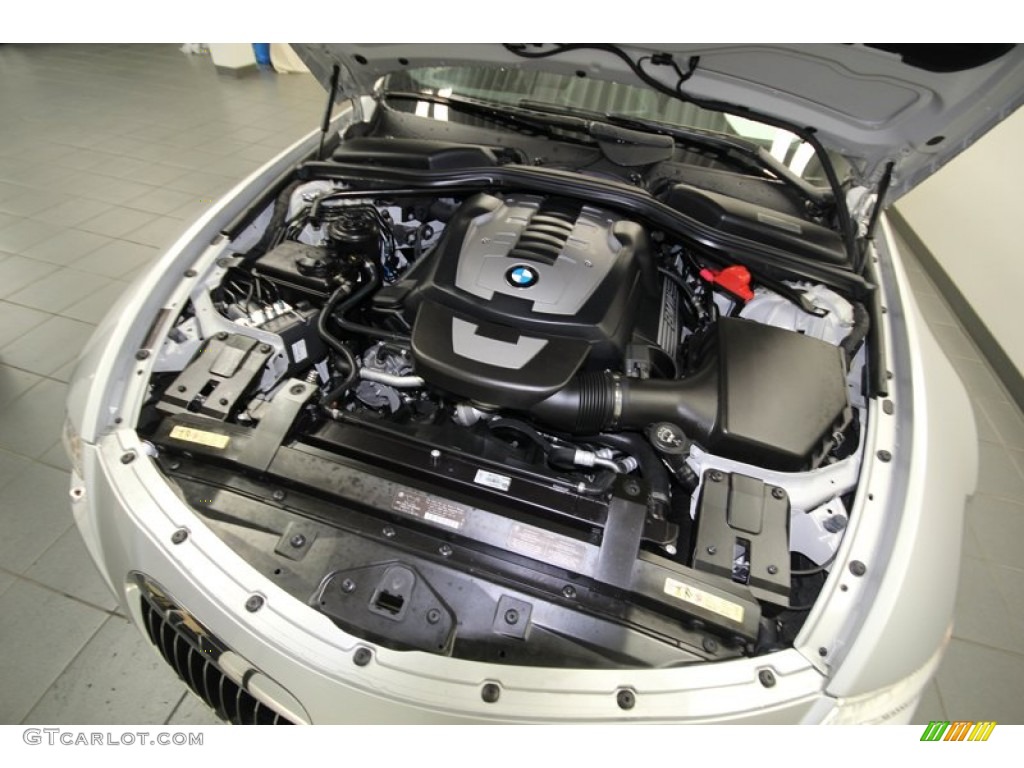 2010 BMW 6 Series 650i Convertible 4.8 Liter DOHC 32-Valve Double-VANOS VVT V8 Engine Photo #76935371