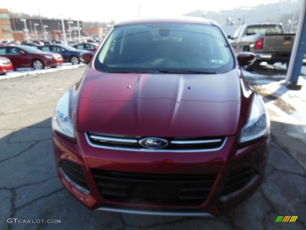 2013 Escape SEL 1.6L EcoBoost 4WD - Ruby Red Metallic / Charcoal Black photo #3