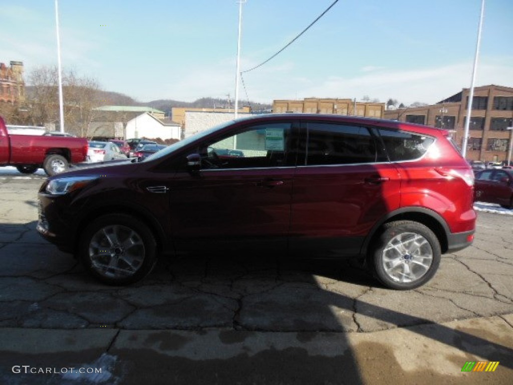 2013 Escape SEL 1.6L EcoBoost 4WD - Ruby Red Metallic / Charcoal Black photo #5