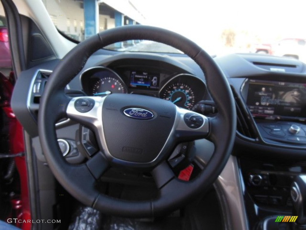 2013 Escape SEL 1.6L EcoBoost 4WD - Ruby Red Metallic / Charcoal Black photo #19